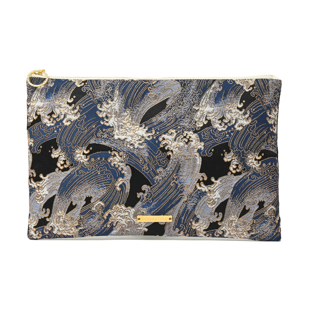 Wave Design Kimono Clutch Bag by Tomorrow, Inc.