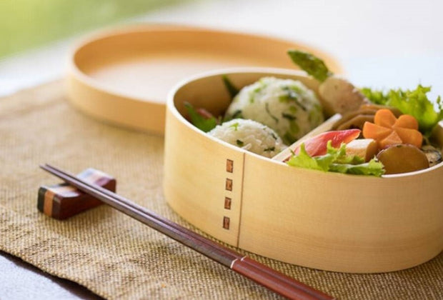 Japanese Wood Bento Box