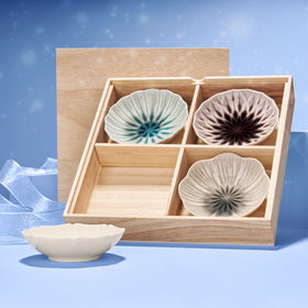 Kaiseki Four-Color Small Bowl Set