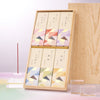 Japanese Incense Wooden Box Gift Set