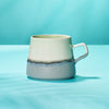 Pastel Jellé Square Mug (Green × Gray)