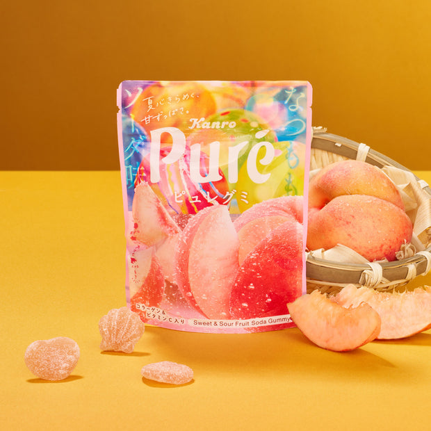 Puré Gummy: Natsumomo Peach Soda (1 Bag)