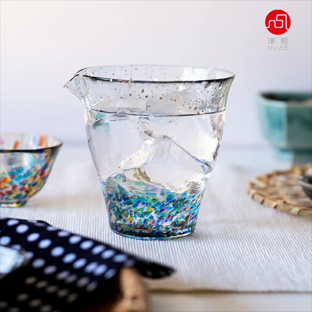 Tsugaru Biidoro Festival Blue Sake Carafe