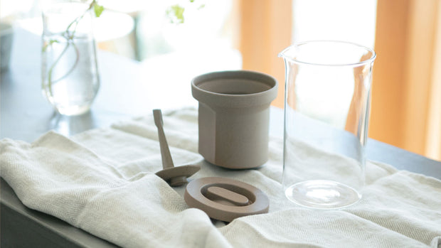 Yoshimura Tokine Glass Tea Strainer