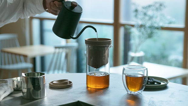 Yoshimura Tokine Glass Tea Strainer