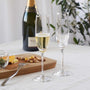 Crystal Champagne Glass Pair thumbnail 2