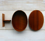 Dark Wood Bento Box and Chopsticks Set thumbnail 4