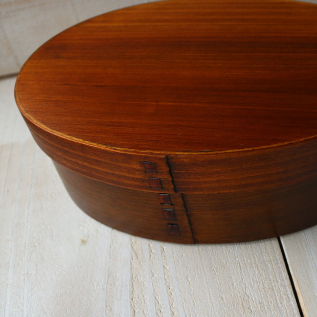 Dark Wood Bento Box and Chopsticks Set