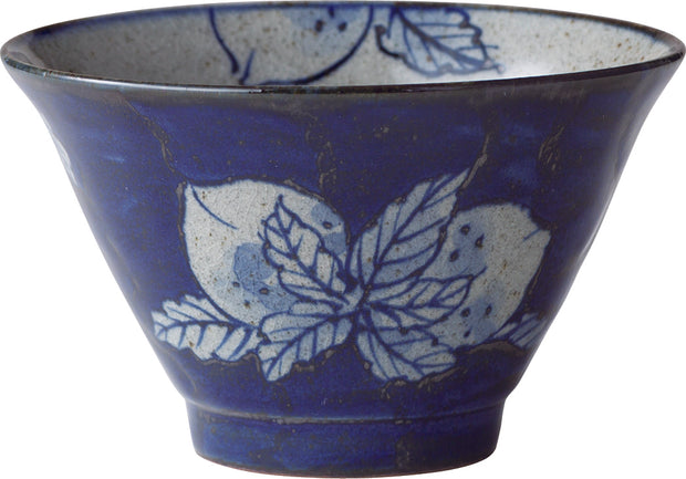 Hasami Ware Painted Peach Bowl