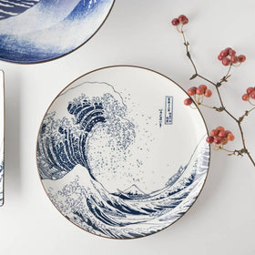 Mino Ware Mt. Fuji Plate