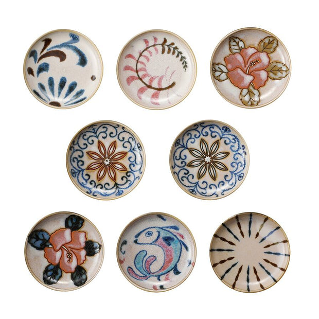 Okinawa Kariyushi Ceramic Plate Set