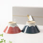 Ceramic Mt. Fuji Rice Bowl Gift Pair thumbnail 3
