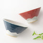 Ceramic Mt. Fuji Rice Bowl Gift Pair thumbnail 2