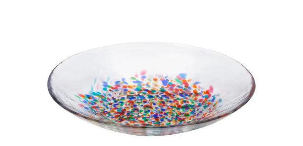 Nebuta Rainbow Round Glass Plate