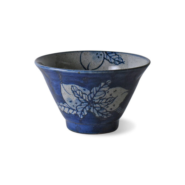 Hasami Ware Painted Peach Bowl