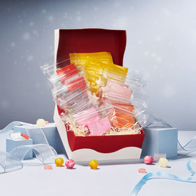 Daimonji Ame Honpo Handmade Candy Gift Box (12 Bags, 6 Flavors)