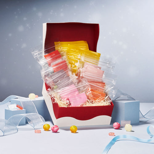 Daimonji Ame Honpo Handmade Candy Gift Box (12 Bags, 6 Flavors)