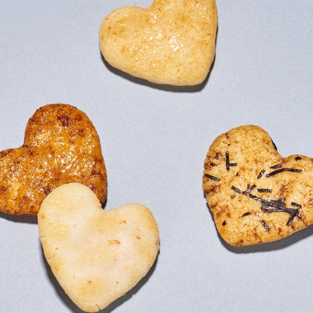 Kokoro Musubi Heart Mini Senbei (1 Bag)
