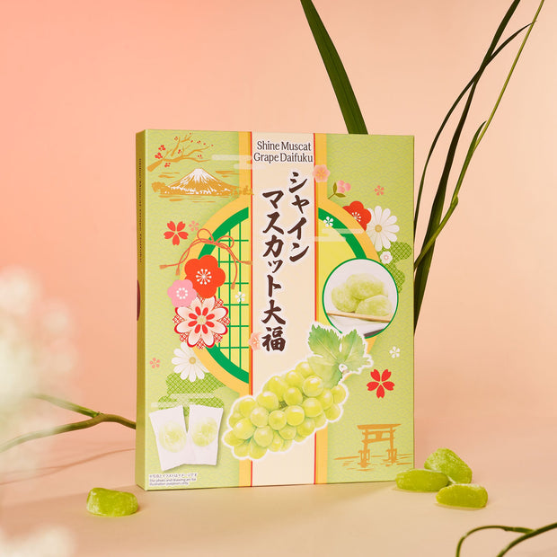 Shine Muscat Mochi Gift Box (18 Pieces)