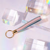 Rainbow String Kumihimo Keychain: Transgender