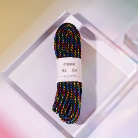 Rainbow String Kumihimo Shoelaces