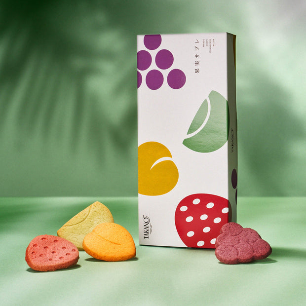 Fruit Sablé Cookie Gift Box (8 Pieces, 4 Flavors)