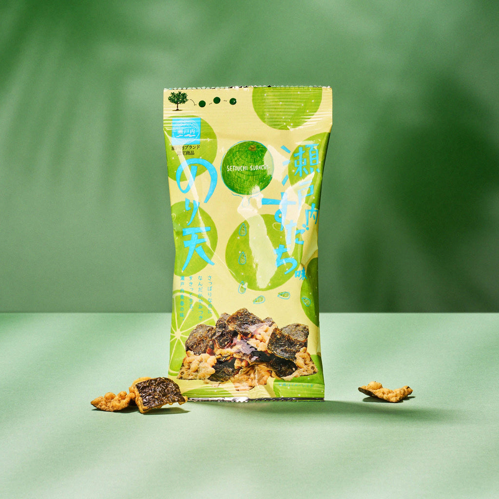 Seaweed Tempura: Setouchi Sudachi Citrus Flavor | Japanese Snacks