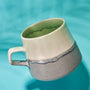 Pastel Jellé Square Mug (Green × Gray) thumbnail 3