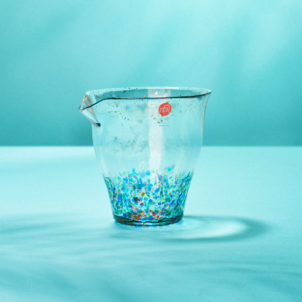 Tsugaru Biidoro Festival Blue Sake Carafe