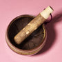 Ceramic &amp; Wood Mortar and Pestle Set thumbnail 4
