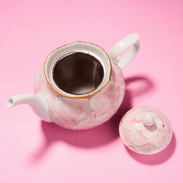 Hasami Ware Spring Peony Teapot