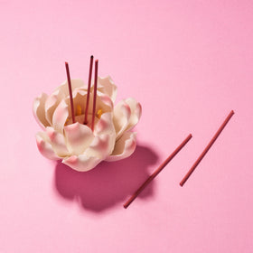 Handmade Zen-Style Ceramic Incense Stand