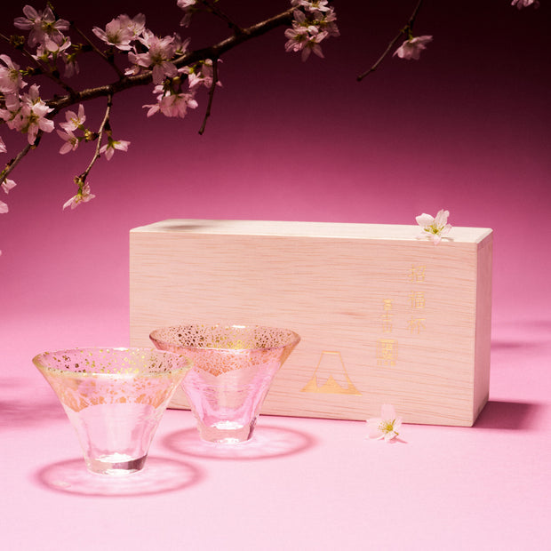 Shofuku Sake Cup Set Fuji × Sakura
