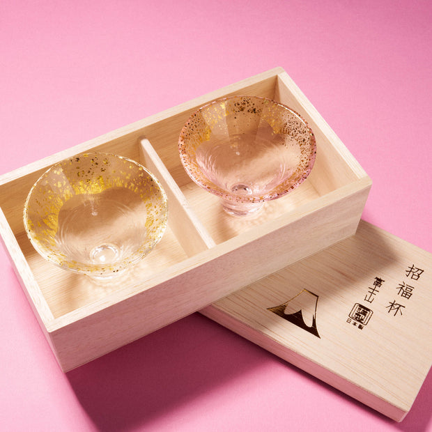 Shofuku Sake Cup Set Fuji × Sakura