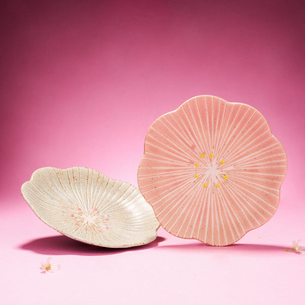 Hana Kocmachi Sakura Plate Pair Set