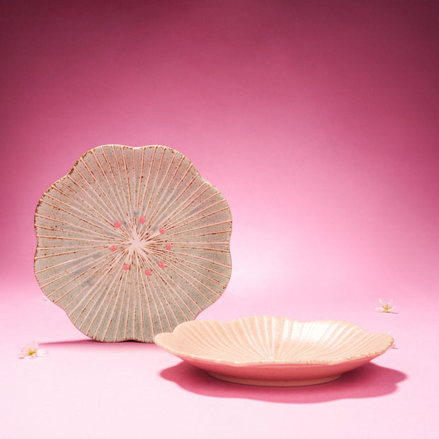 Hana Kocmachi Sakura Plate Pair Set