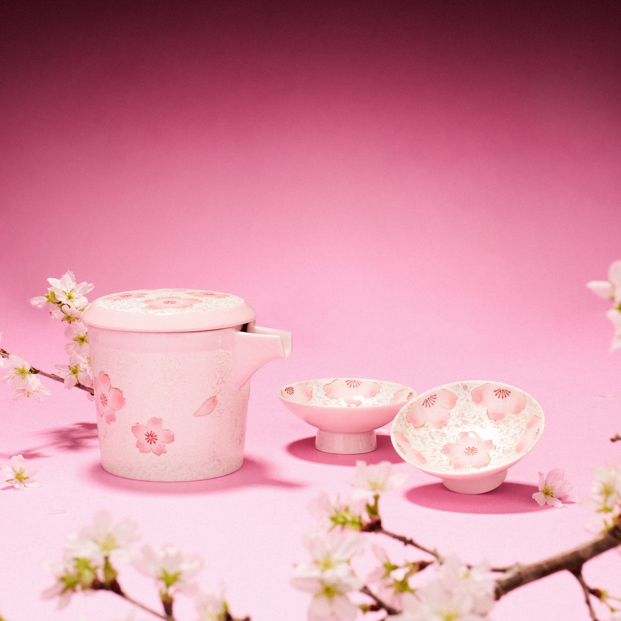 Sakura Pearl Sake Gift Set
