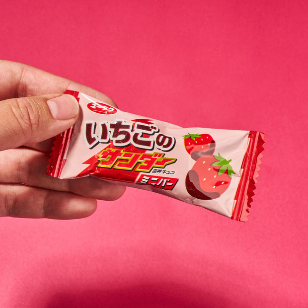Bite-sized Strawberry Thunder (1 Bag, ~10 pieces)