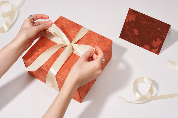 Gift Wrap + Personalized Card - Handpicked in Japan