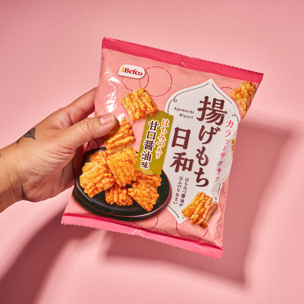 Fried Mochi Senbei: Soy sauce (1 Bag)