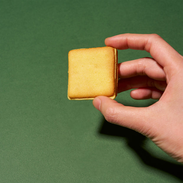 Hokkaido Pumpkin Langue De Chat Sandwich Cookies (8 Pieces)