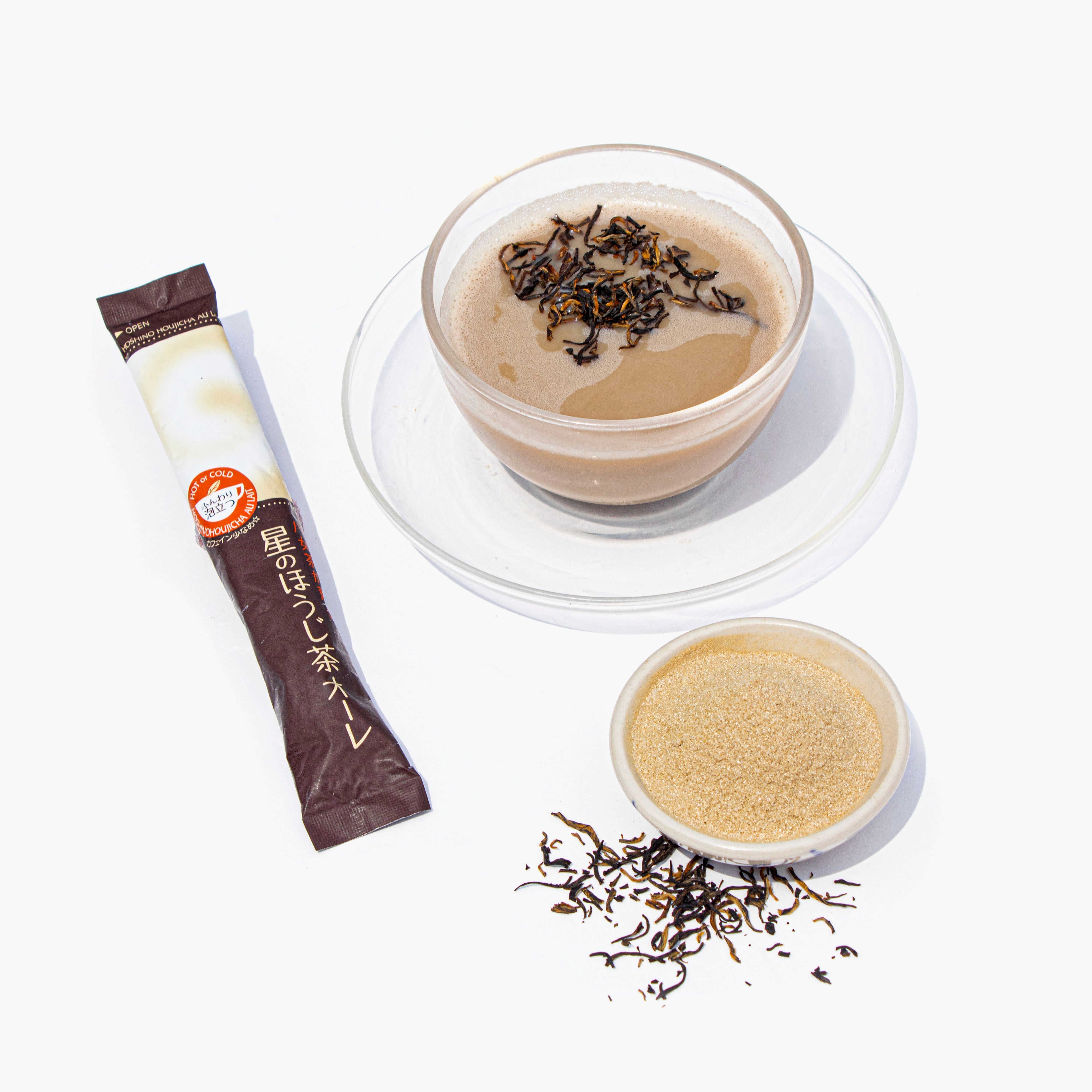 Hoshino Hojicha Latte (7 Sticks) | Bokksu Japanese Tea