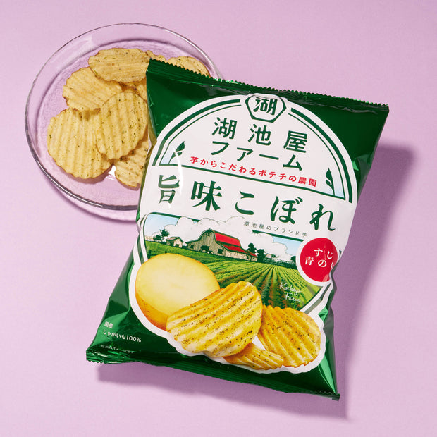 Koikeya Farm: Umami Aonori Seaweed Potato Chips (1 Bag)