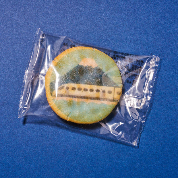 Original Train Rice Cracker: Salt (1 Piece)