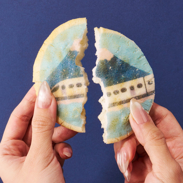 Original Train Rice Cracker: Salt (1 Piece)