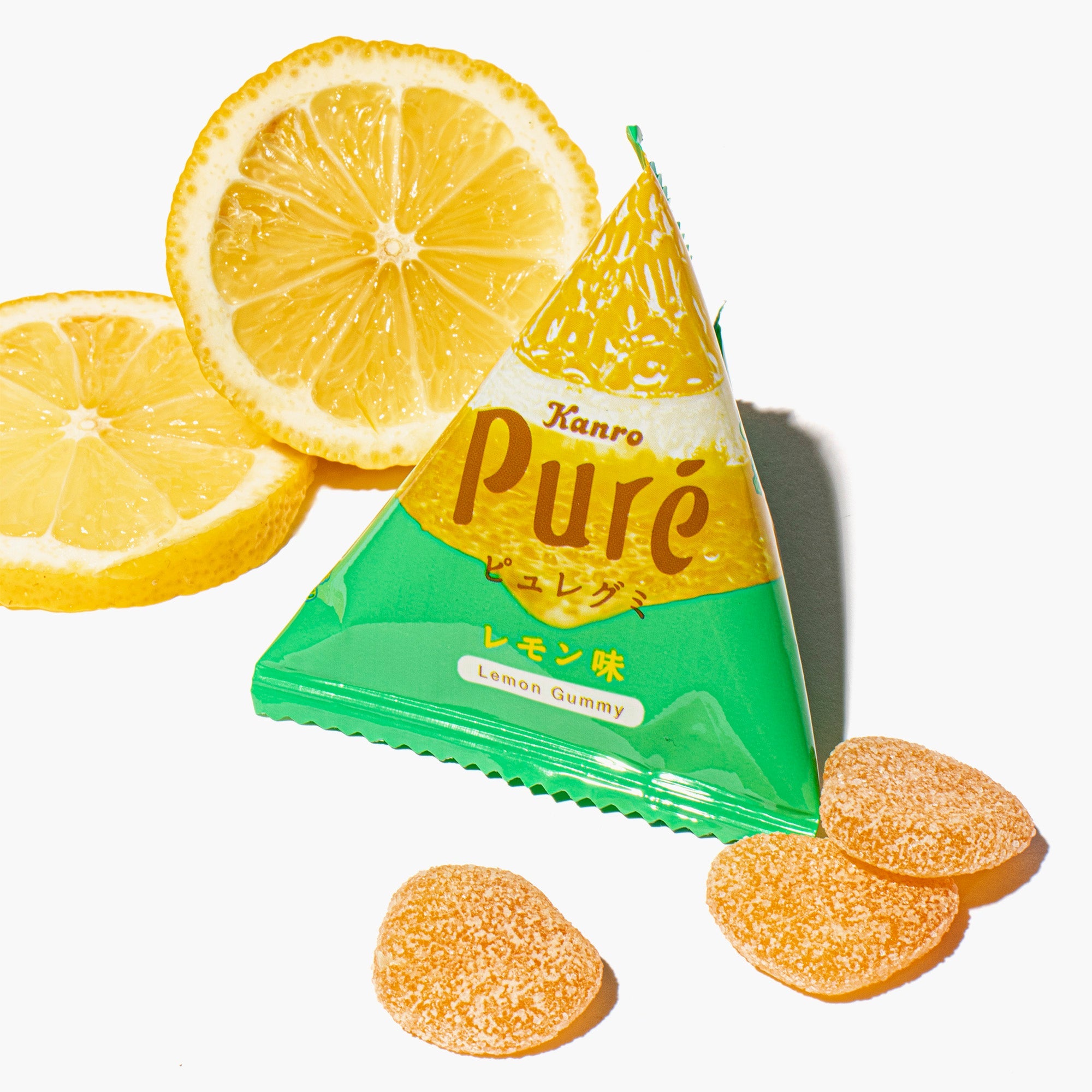 邦楽 Lemon Puré Gummy Petite: Lemon Flavor (24 Packs) | Bokksu Japanese Sweets