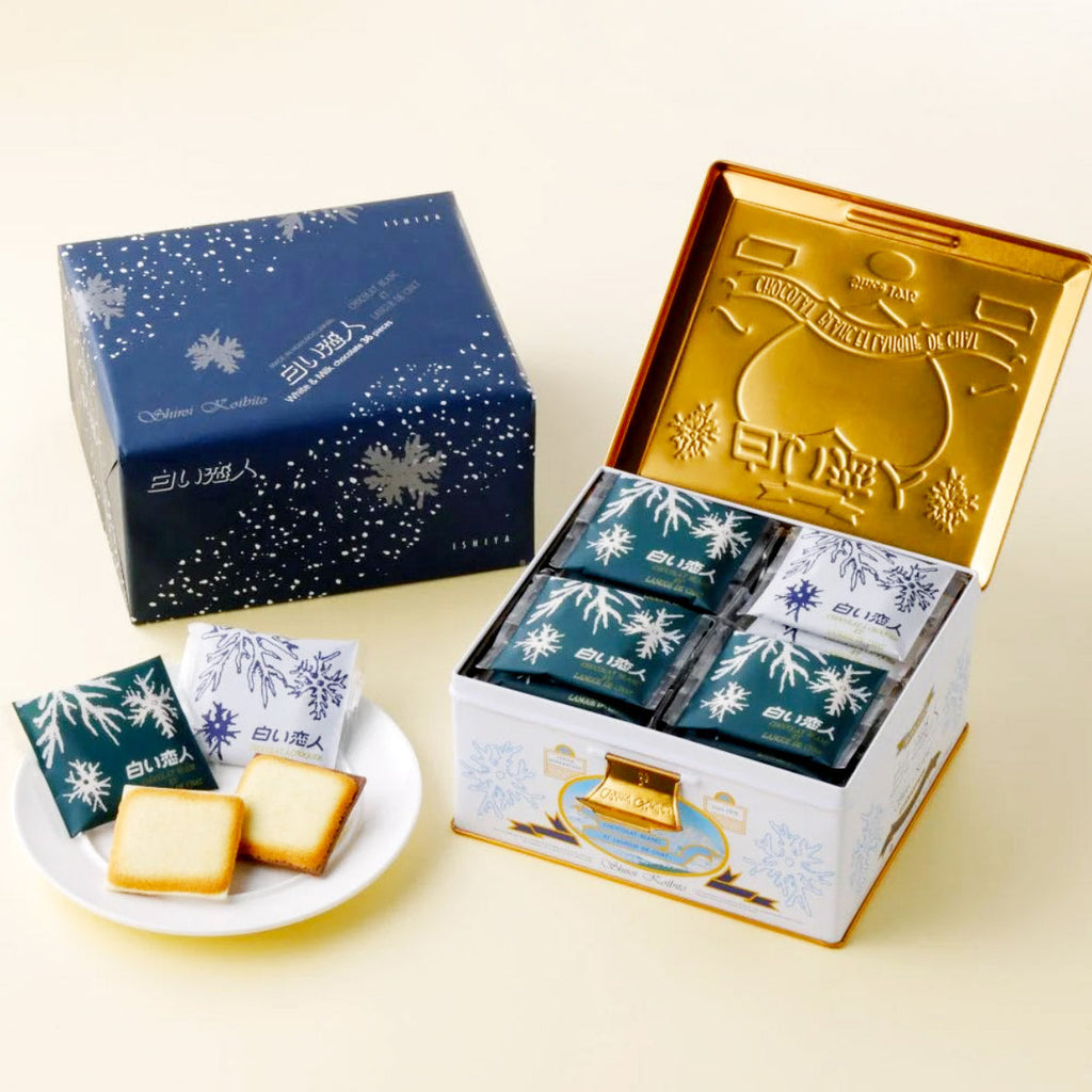 ヒロ 夜専用Cookie Shiroi Koibito White & Dark Chocolate Sandwich Cookies (36