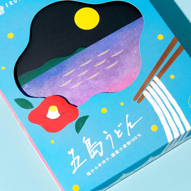 Gotou Udon Noodle Gift, Udon Cup and Chopsticks Set