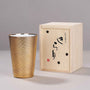 Premium Japanese Usuhari Wamon Tumbler Gold thumbnail 1