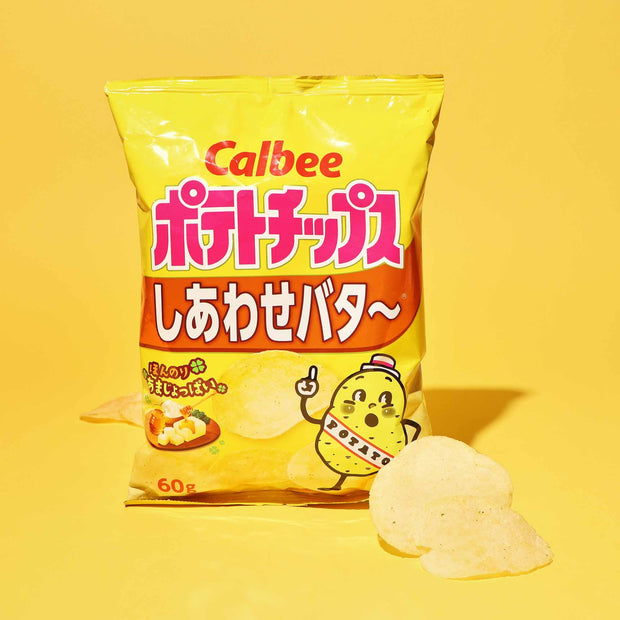 Potato Chips Happy Sweet Butter  (1 Bag)